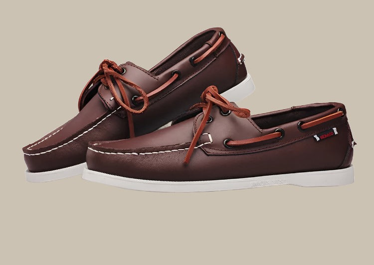 Elegante Herren Loafer mit Schnürsenkel - mit ergonomischer Sohle