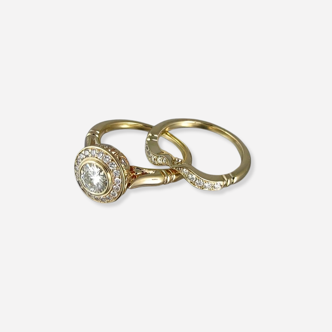 Angelique Vintage Ring mit Zirkonia