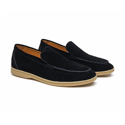 Exklusive Herren Wildleder Loafers im Milano Stil