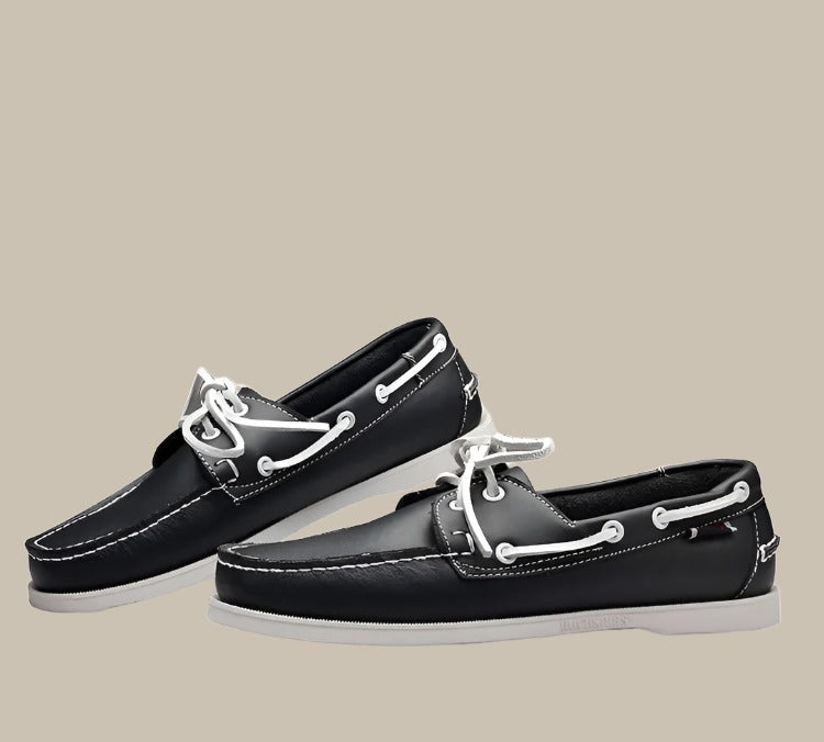 Elegante Herren Loafer mit Schnürsenkel - mit ergonomischer Sohle