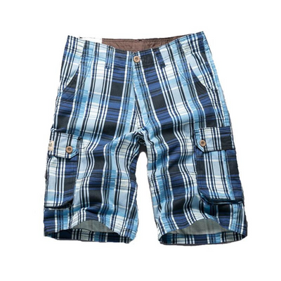 Bequeme Herren Cargo Shorts aus Baumwolle für den Strand