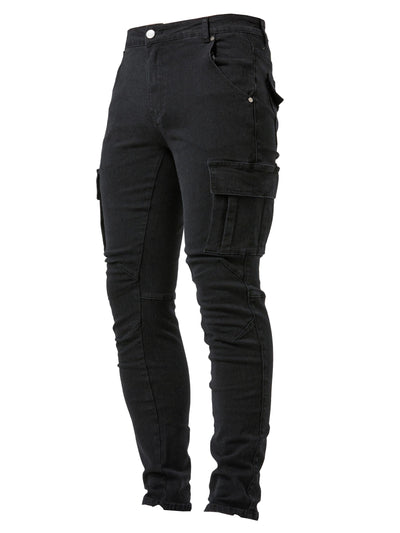 Funktionale & Stylische Herren Cargo Stretch-Hose