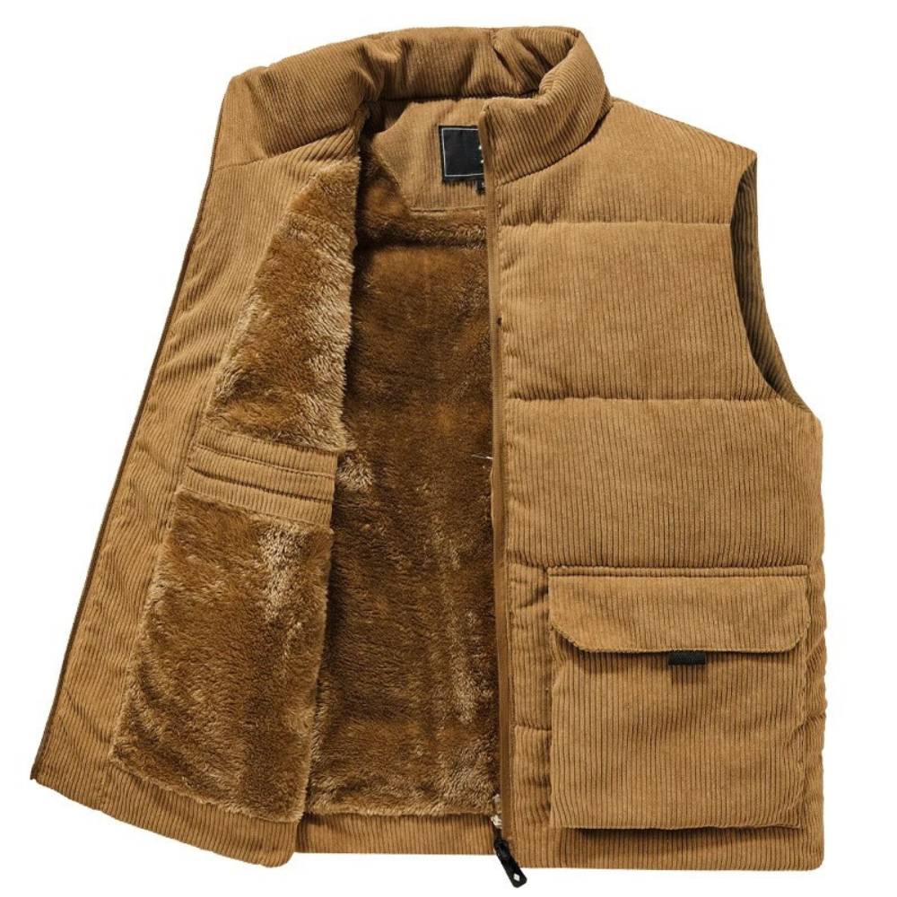 Corduroy Winter Gilet