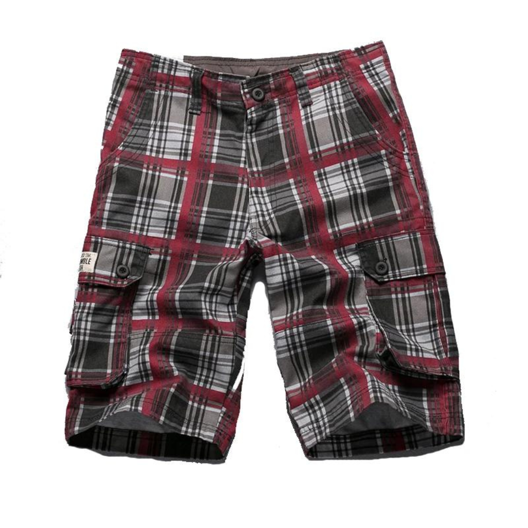 Bequeme Herren Cargo Shorts aus Baumwolle für den Strand