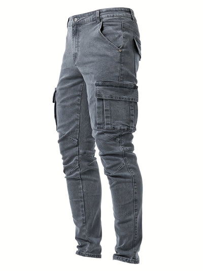 Funktionale & Stylische Herren Cargo Stretch-Hose