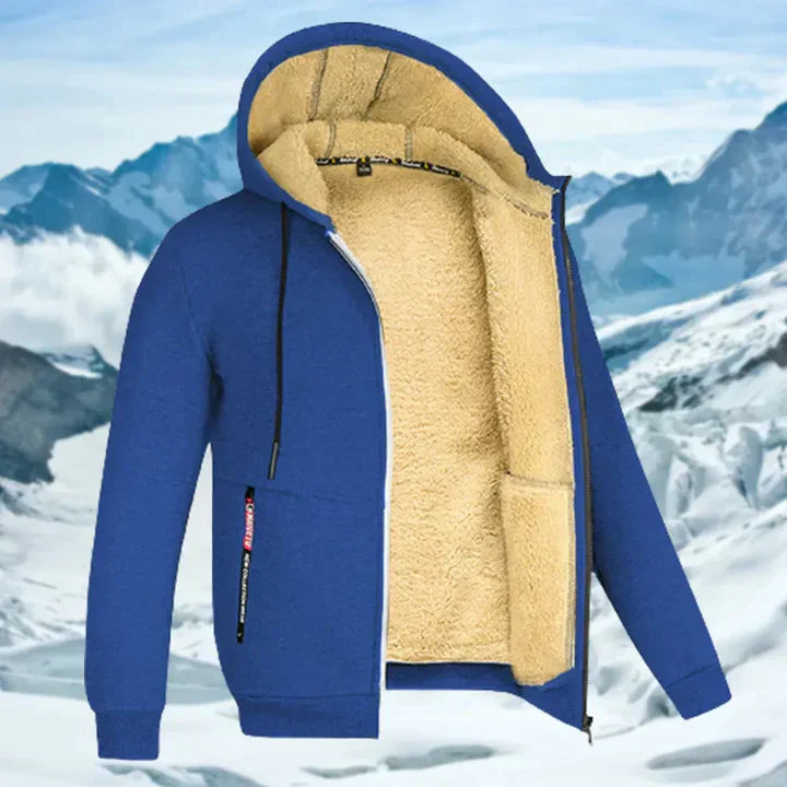 Gilben - Herren Winterjacke mit Kapuze und Fleece