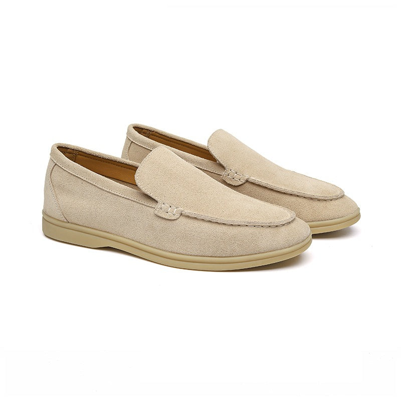 Exklusive Herren Wildleder Loafers im Milano Stil