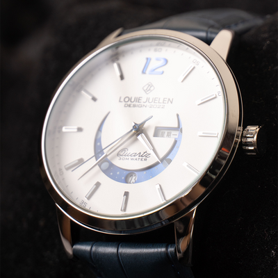 Elegante Mondphasenuhr