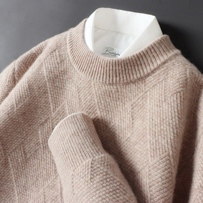 Eleganter Herren Cashmere Pullover in verschiedenen Farben