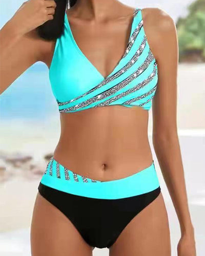 Heißer Bikini mit Print