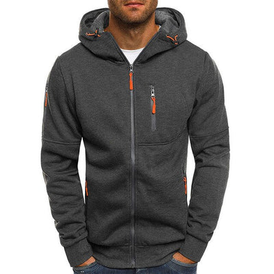 Herren Sport Hoodie Jacke