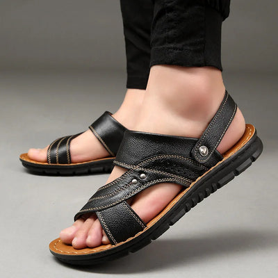 Bequeme Herren Leder Sandalen für entspannte Tage