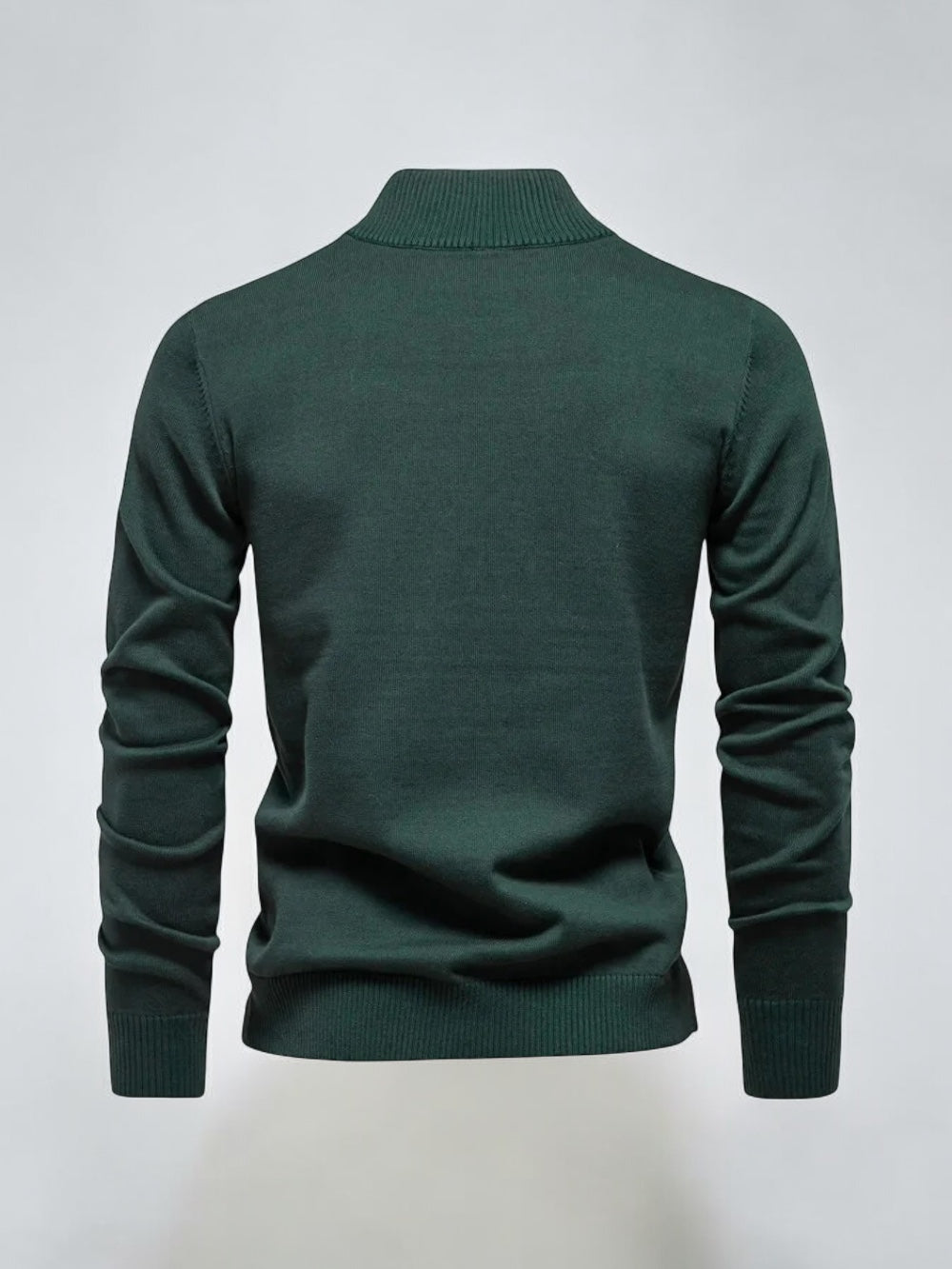 Klassischer Half-Zip-Cardigan