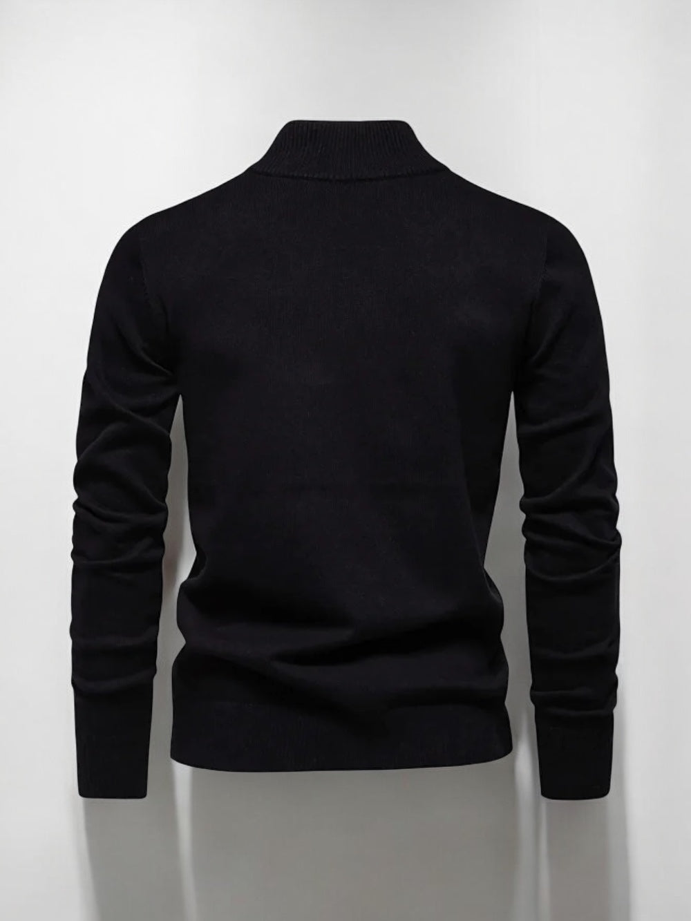 Klassischer Half-Zip-Cardigan