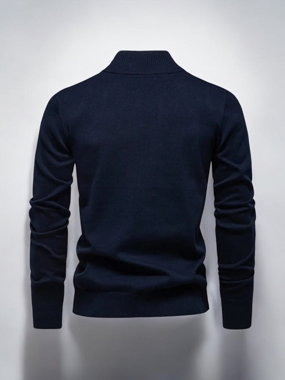 Klassischer Half-Zip-Cardigan