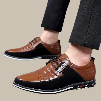 Elegante, lässige Herren Business-Schuhe mit Schnürsenkeln