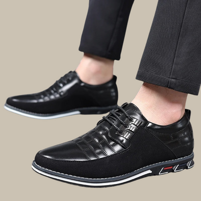 Elegante, lässige Herren Business-Schuhe mit Schnürsenkeln