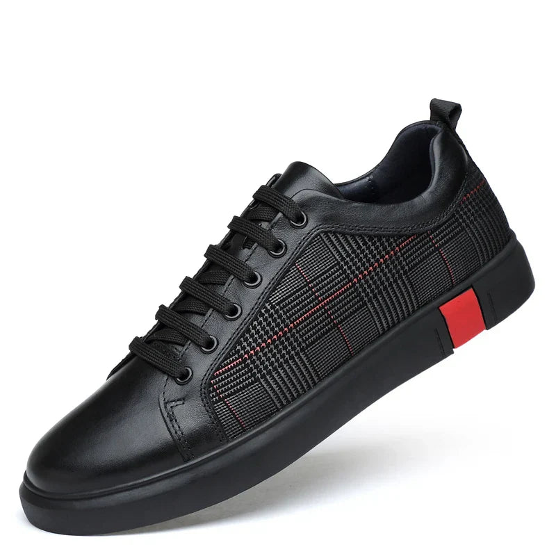 Elegante Herren Sneaker aus Leder