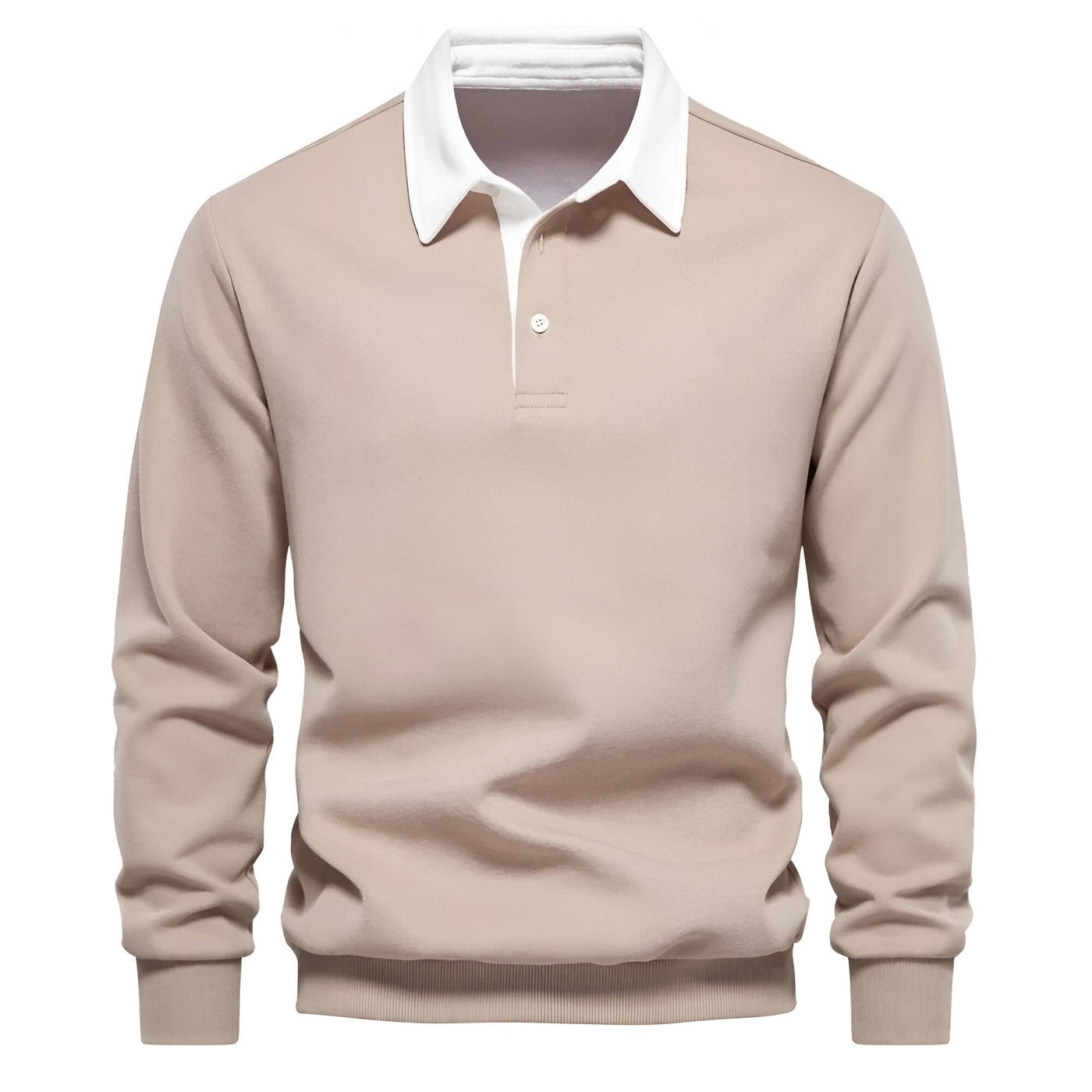 Stilvolles Polo-Kragen Sweatshirt