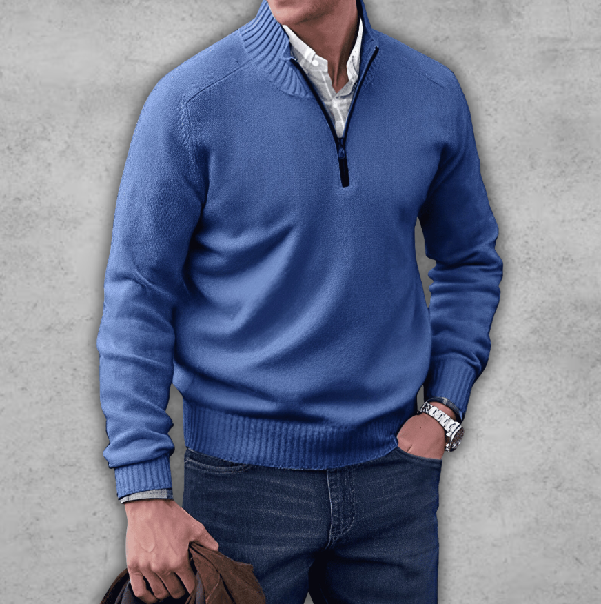 Eleganter Herren Pullover aus Baumwolle