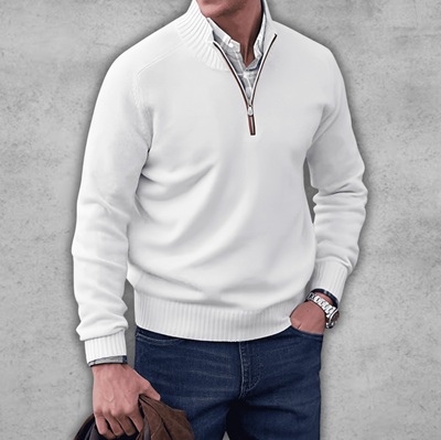 Eleganter Herren Pullover aus Baumwolle