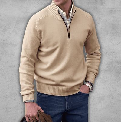 Eleganter Herren Pullover aus Baumwolle