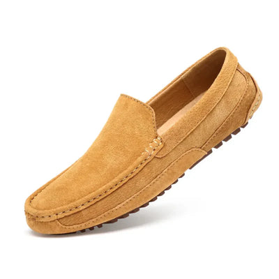 Elegante Herren Loafer aus echtem Wildleder