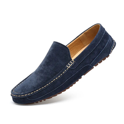 Elegante Herren Loafer aus echtem Wildleder