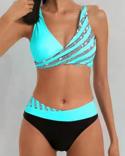 Heißer Bikini mit Print