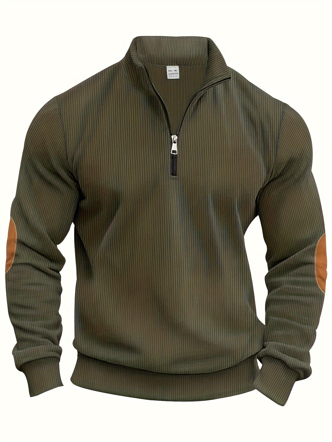 Klassischer Half-Zip-Pullover