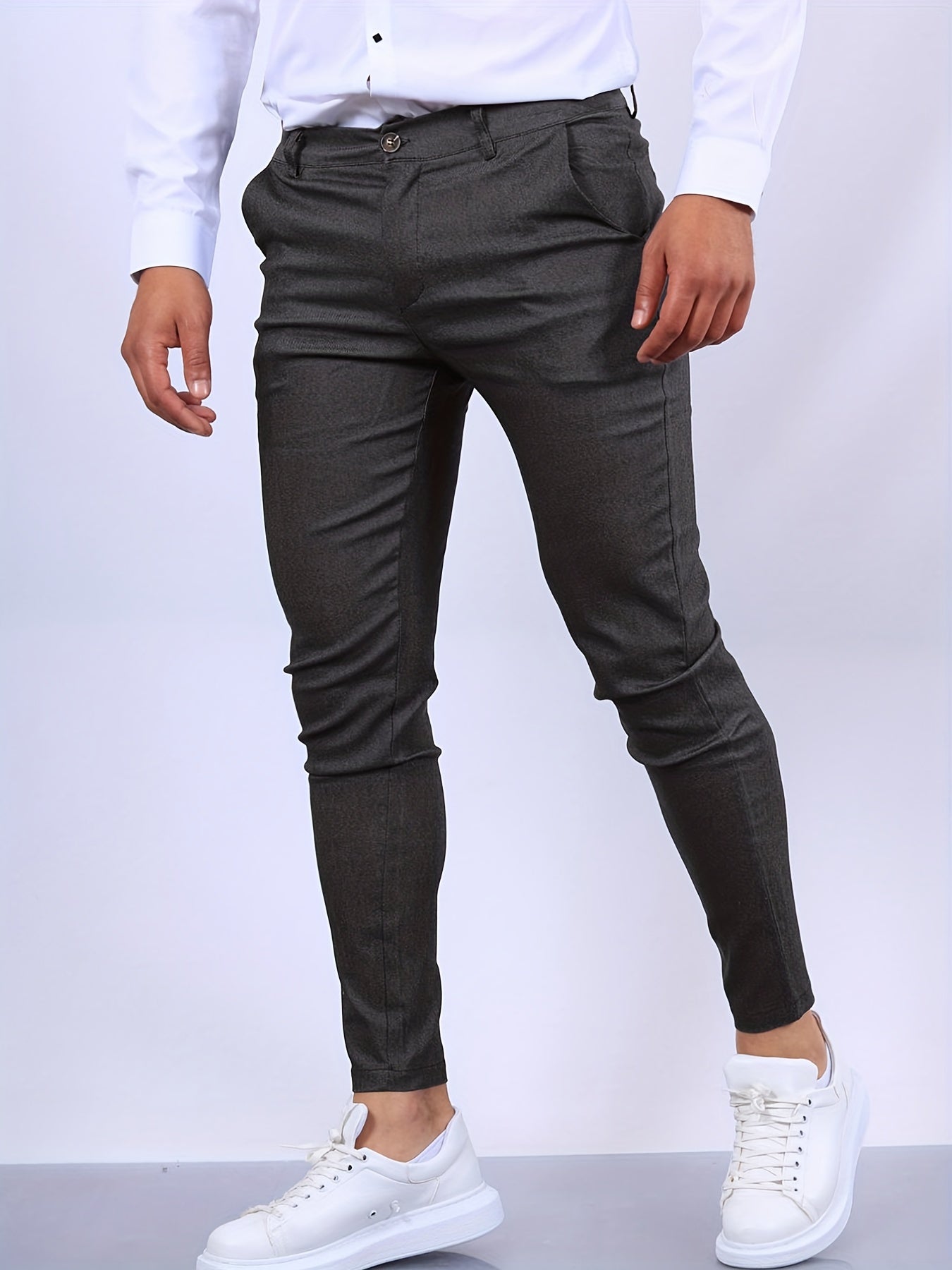 Elegante Herren Slim Fit Hose – Modernes und Schickes Design