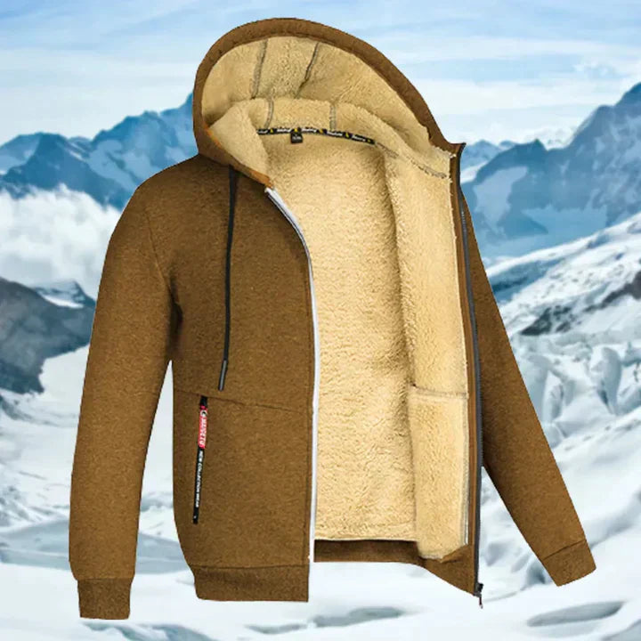 Gilben - Herren Winterjacke mit Kapuze und Fleece