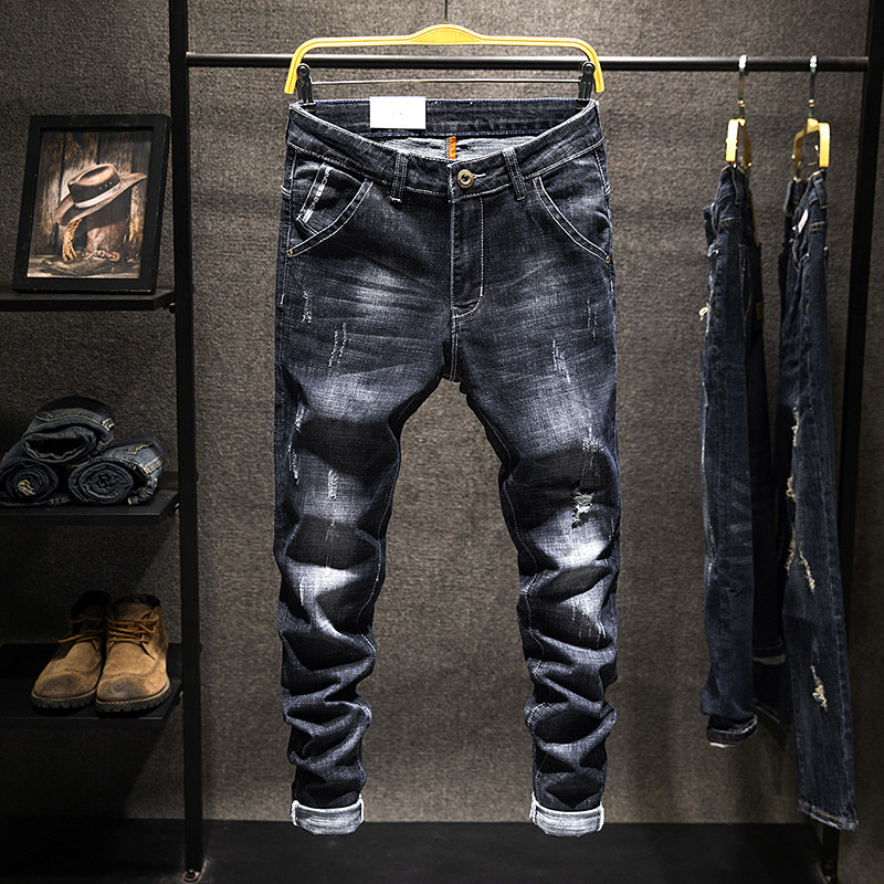 Denim-Hosen im Vintage-Stil