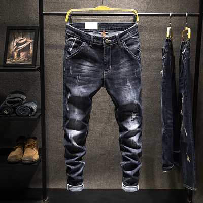 Denim-Hosen im Vintage-Stil